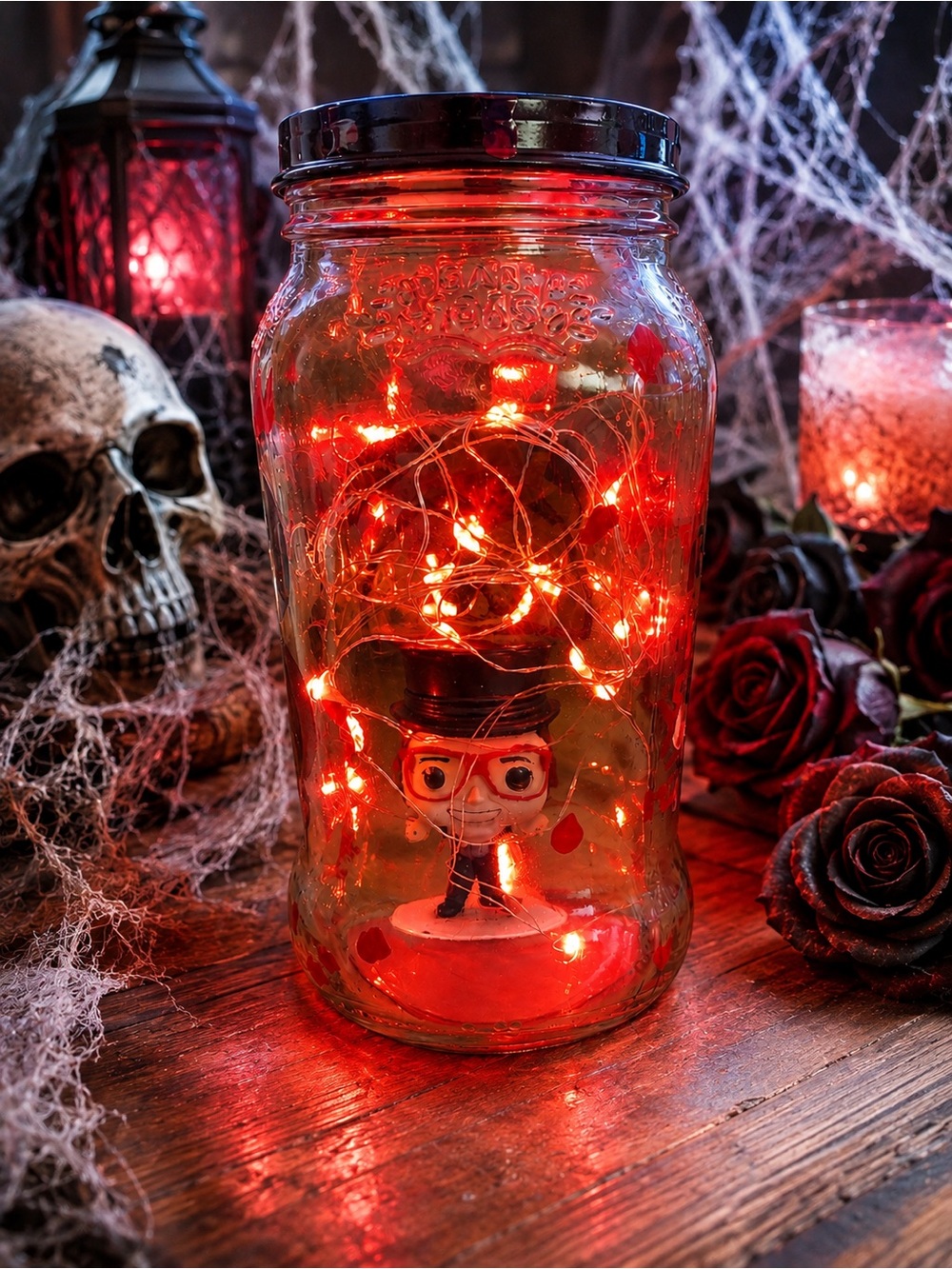 The Grabber Handcrafted Light-Up Horror Jar w/ Pocket Funko